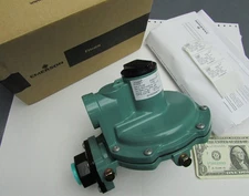 Emerson-Fisher Second Stage LP Gas Propane Regulator Valves, 1000K BTU 3/4" NPT