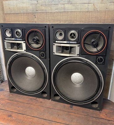 Kenwood KL-999X Vintage 4-Way Floor Speakers Pair – Classic Japan