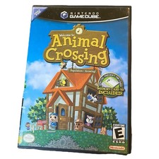 Animal Crossing (Nintendo GameCube, 2002) Black Label CIB - No Memory Card