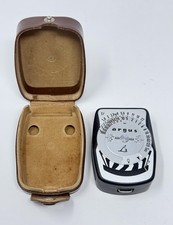 Argus LC-3 Shoe Mount Light Meter With Rare Genuine Leather Argus Case Free Ship