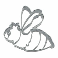 StäDter PräGe-Ausstecher Biene Ausstechform PläTzchenform Keks Edelstahl 7.5 Cm