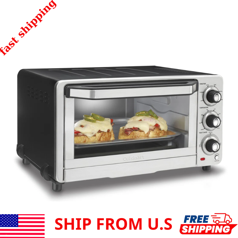 Cuisinart Custom Classic Toaster Oven Broiler Stainless Steel New In Box