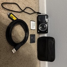 Samsung PL Series PL120 14.2MP DualView Digital Camera - Black - Read!
