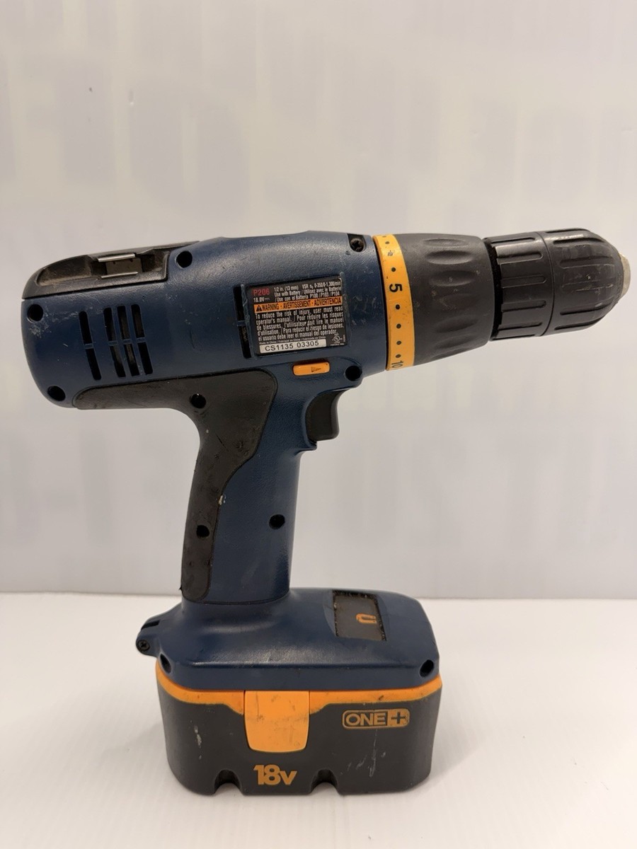 Ryobi 18V Driver Drill & Battery P206 | eBay