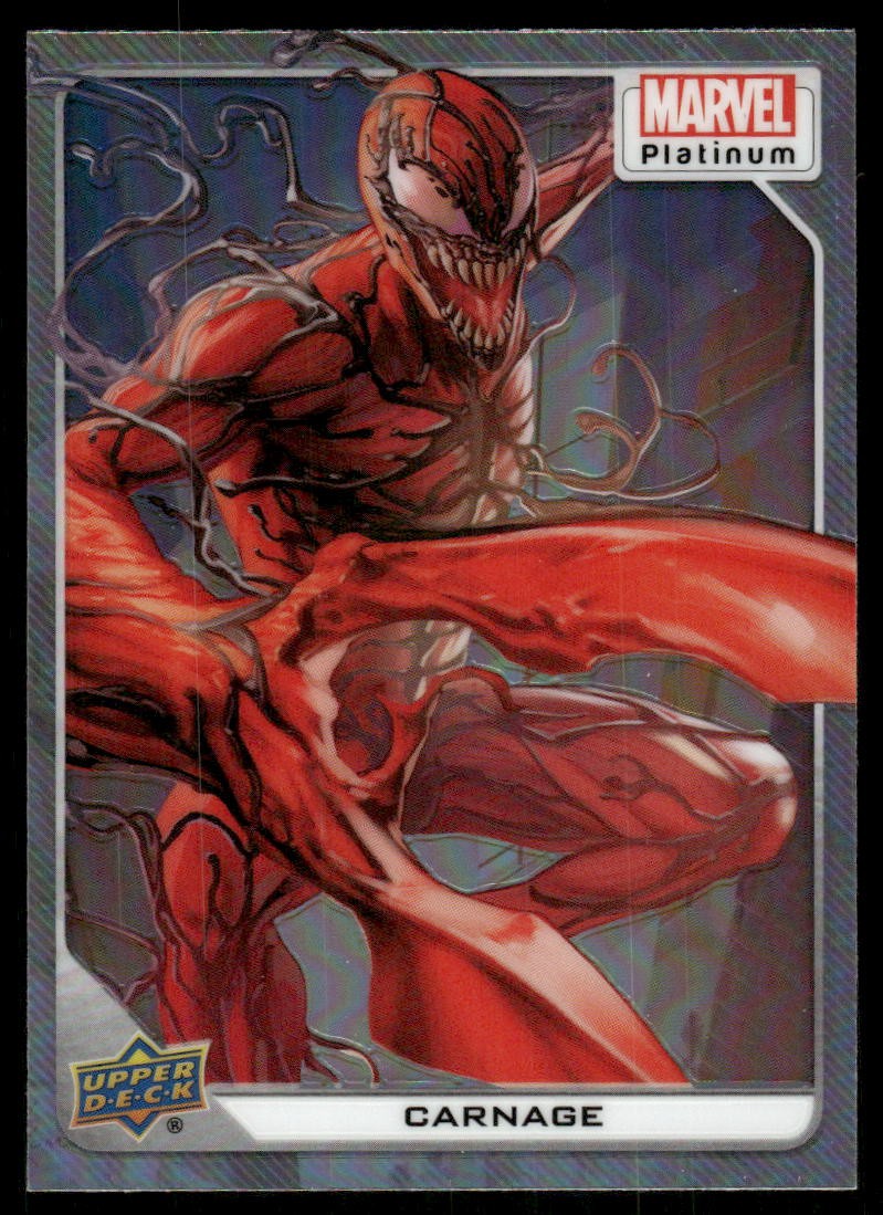 2023 Upper Deck Marvel Platinum Rainbow #74 Carnage - NM-MT