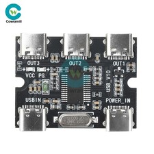 5V Type-C USB Expansion Board HUB Concentrator Expansion Module 1 Input 3 Output