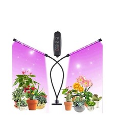 Led Plant Grow Light Dual Head Full Spectrum Indoor Plant Lamp Seedling Growing