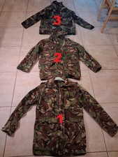 Konvolut Britische Armee DPM Smock Regenjacke Jacke Parka Gr.170/96 & Gamaschen