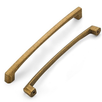 10 Pack 9 Inch(228mm) Kitchen Cabinet Handles Antique Brass Cabinet Pulls 