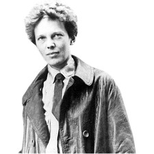 Amelia Earhart (Coat) Half Body Buddy Cutout