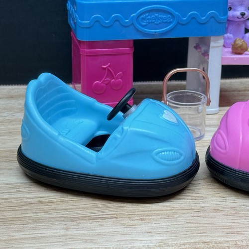 Barbie Doll Chelsea Club Carnival Playset Replacement Bumper Cars Toys Lot - Picture 3 of 9