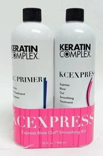 Keratin Complex KCEXPRESS Blow Out Smoothing Treatment and Shampoo (16 oz Each)