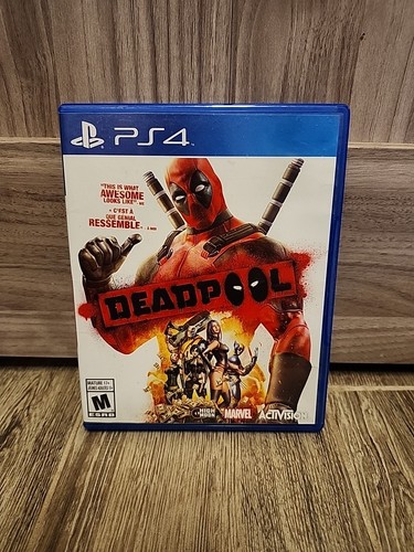 PS4 Deadpool - Sony PlayStation 4 Tested & Working Marvel Activision - Bild 1 von 5