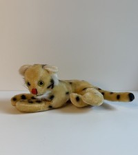 Vintage Dakin Leopard Dream Pets Mohair Stuffed Animal Toy Collectable Japan EUC