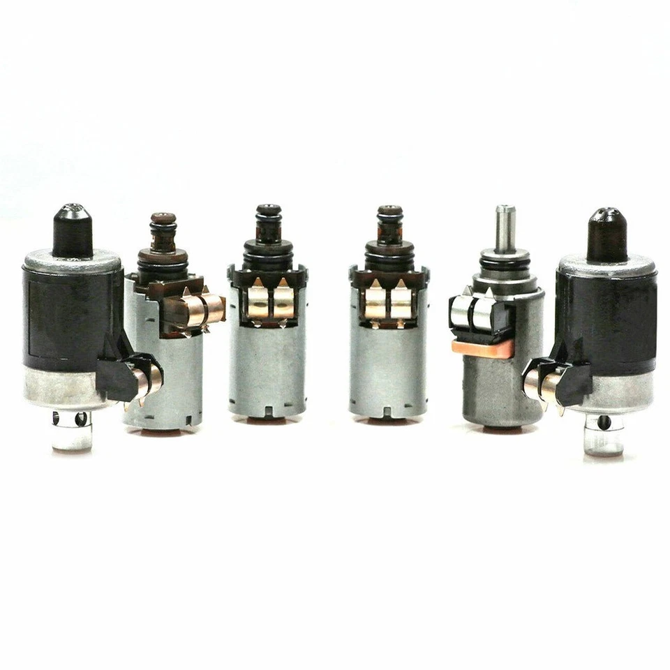 Juego de solenoides de transmisión automática de 5 velocidades 722,6 OEM 6 piezas para Mercedes Benz Foto 2 de 4