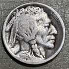1916s Buffalo nickel, nice original VG+ condition coin full date 1/3 horn detail