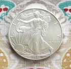 2011 - Silver American Eagle - 1oz of .999 Fine silver