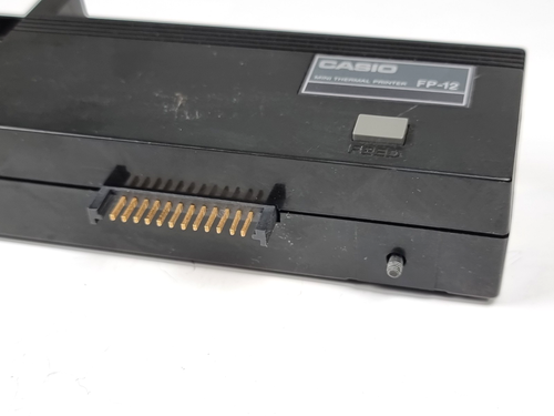 Mini imprimante thermique vintage Casio FP-12 pour ordinateurs de poche FX/PB Japon années 80 - Photo 5/16