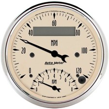 Auto Meter 3-38in Ab Tachspeedo Combo Auto Meter 3-38in Ab Tachspeedo Combo