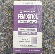 USA Made Triquetra Femositol Capsules Inositol Complex Myo-Inositol D-Chiro Pure