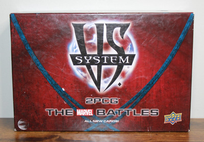 VS System 2PCG The Marvel Battles,  2015 Upper Deck, 400 Cards, Used