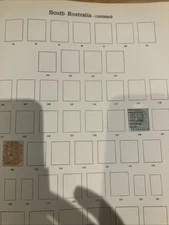 SOUTH AUSTRALIA 1876-1890 TWO VALUES USED