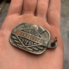 Harley-Davidson Thundering Steel Easyriders Steel 1990s V Twin Engine Keychain