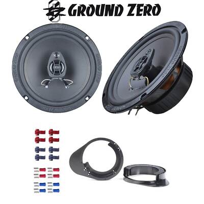 Ground Zero Auto Lautsprecher Boxen 16,5 cm 165mm für Ford Orion III Türen vorne