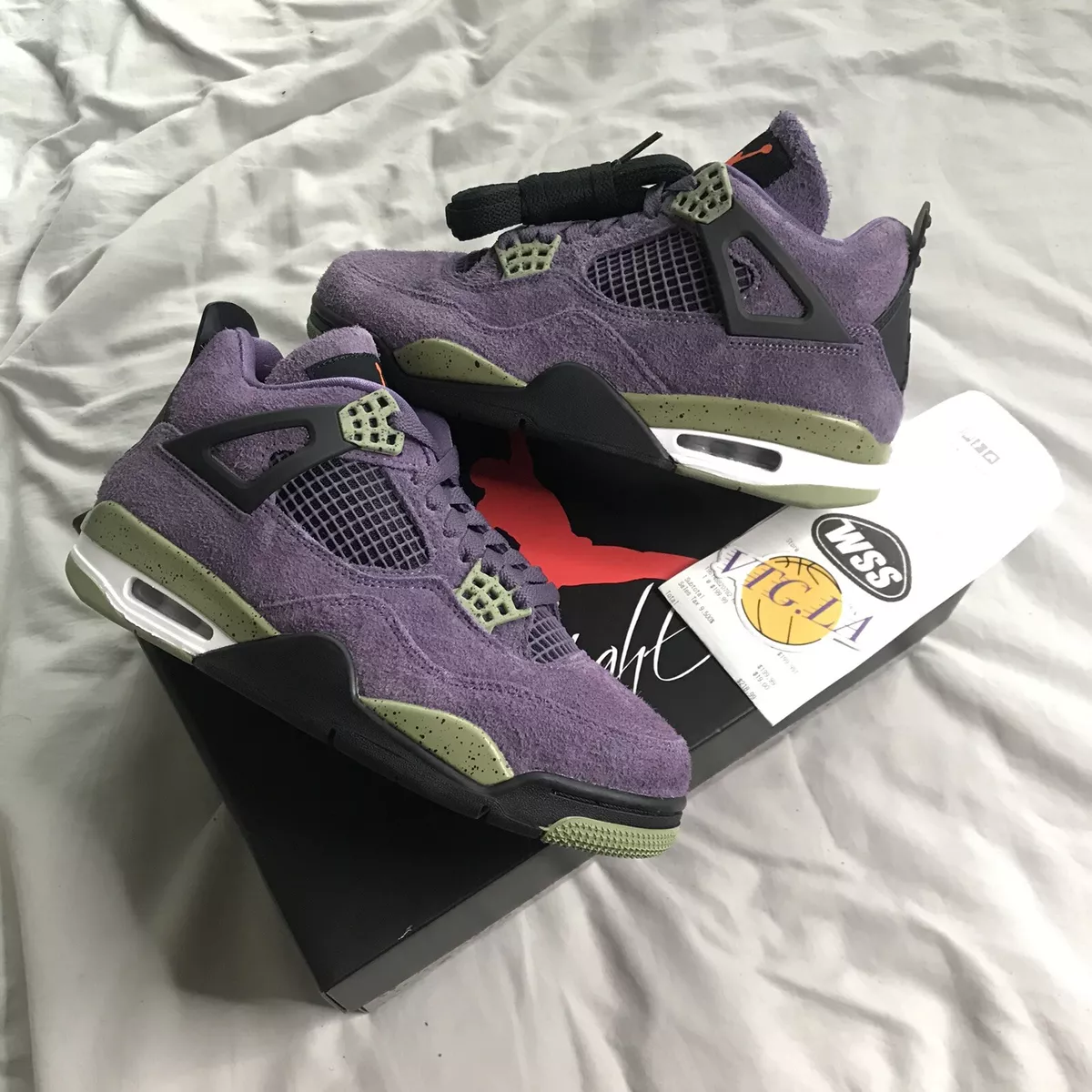 Women's Air Jordan 4 'Canyon Purple' (AQ9129-500) Release Date. Nike SNKRS