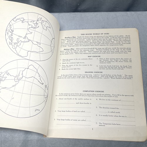 Iroquois Geography Workbook People’s Of Other Lands By Bodley Fulton NY 1929 - Picture 12 of 23