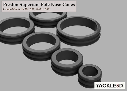 Tackle3D Stange Nasenkegel - Preston Superium X10, X20 & X30 | Tackle3D Stangenkegel - Bild 1 von 26