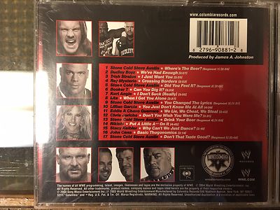 W Originals WWE CD DVD Stone Cold Steve Austin Rey Mysterio Stacey