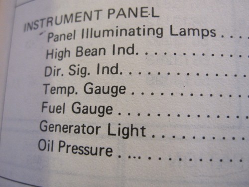 OPEL MANTA 1900 1971-75 DASHBOARD LIGHT BULB 1.2 WATT - Picture 2 of 2