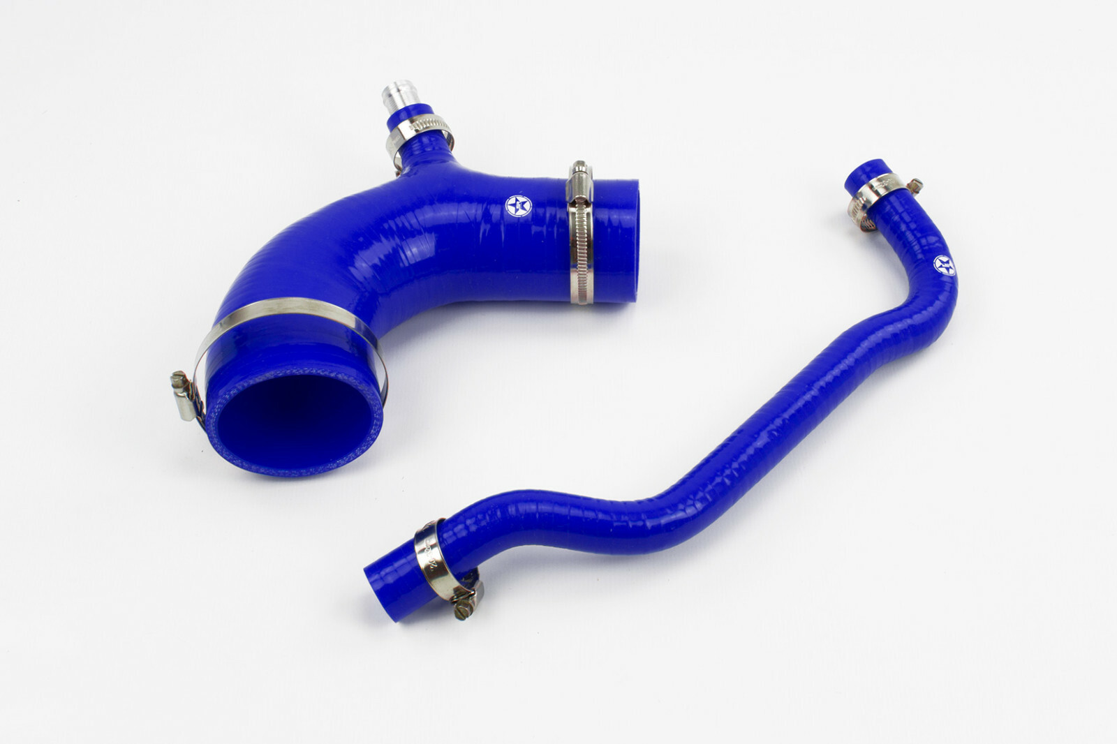 Silicone Air Intake Hose fit Land Rover Defender 2.4 Td4 TDCi Stoney Racing Blue