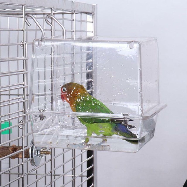bird bath cage accessories