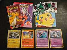 Pokemon Mcdonalds 2025 Sticker Activity Sheet Poster Happy Meal Toy Card Repack