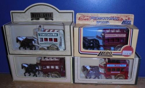 Lledo Days Gone DG4 LP4 Horse Drawn Omnibus Discount Postage for Multiple - 第 1/19 張圖片