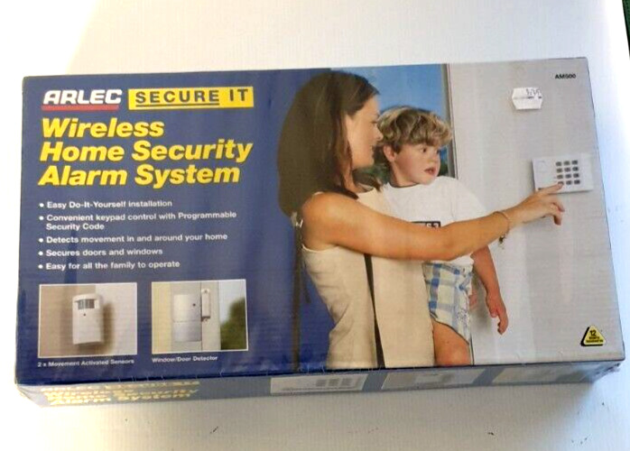 ARLEC SECURE IT Wireless Home Security Alarm System AM500 *BRAND NEW SEALED BOX*