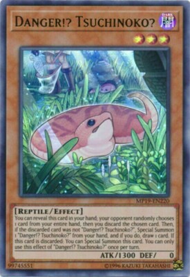 DANGER!? TSUCHINOKO? *** ULTRA RARE MP19-EN220 YUGIOH! | eBay