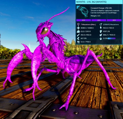 🦖ARK Survival Ascended Mantis Colores ESTADÍSTICAS SUPERIORES PVE PS5/XBOX/PC - Imagen 66 de 103