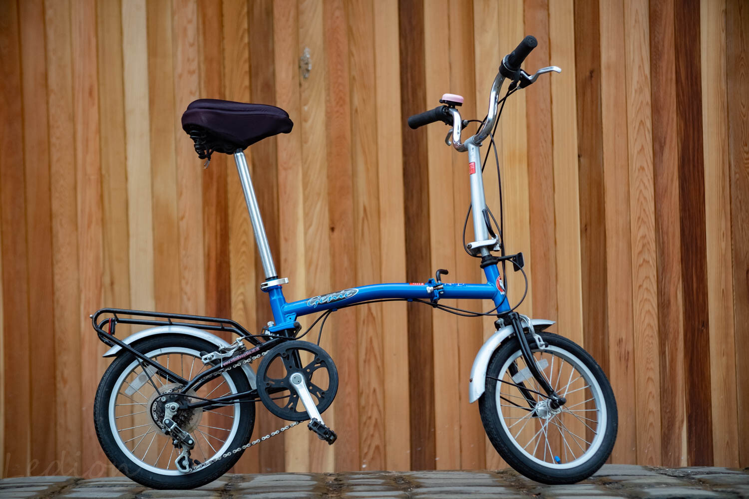 Space Genie adults folding bike fold up similar to brompton 16″ wheels
