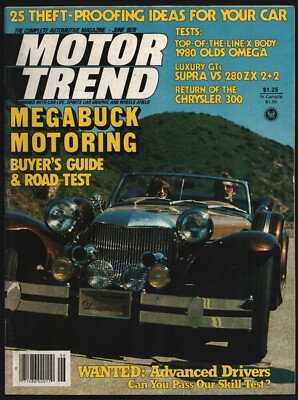 JUNE 1979 MOTOR TREND MAGAZINE DIAMANTE, DATSUN 280ZX 2+2, TOYOTA