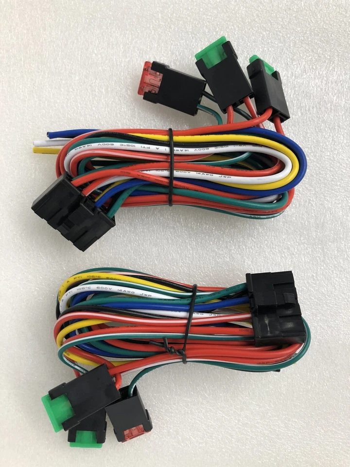 (2) Compustar Firstech 8-Pin High Current Power Harness for CMX CM7200 CM7 CM900