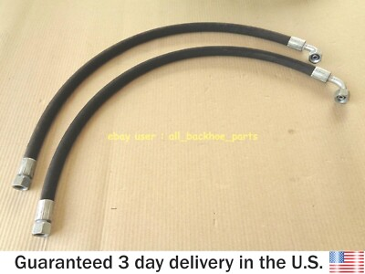 #ad #ad JCB BACKHOE CIRCUIT HOSE 3 8BSP 700 MM SET OF 2 PC PART# 612 72001 612 26600 $59.95