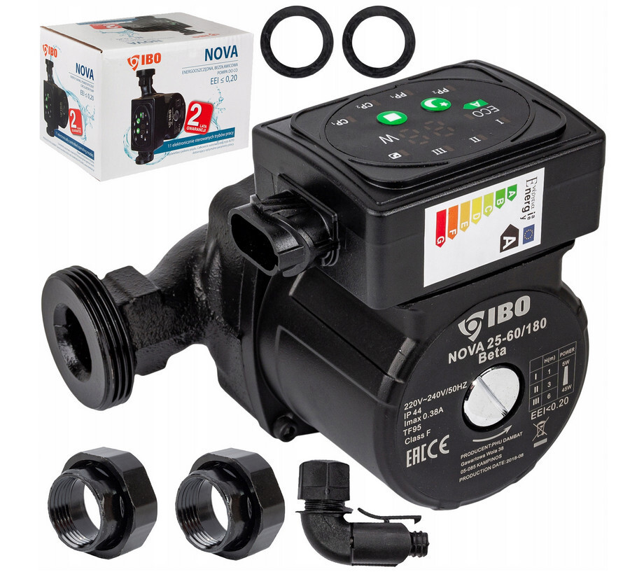 IBO NOVA 25-60 130 Bomba de Circulación Bomba de Calor Agua Caliente Calefacción