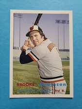 BROOKS ROBINSON 2006 TOPPS ROOKIE OF THE WEEK BASEBALL CARD # 9 F2327. rookie card picture