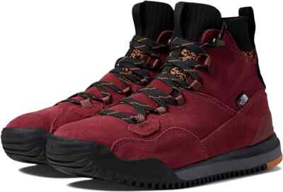 The North Face Mens Back-To-Berkeley III Boots Red Black Suede Size 10 NF0A5G2Z