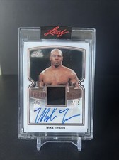 2021 Leaf Art of Sport Mike Tyson Used Trunks Auto 2/15