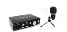 Artesia BE-REC Bundle w/ A22XT USB Audio Interface and Microphone