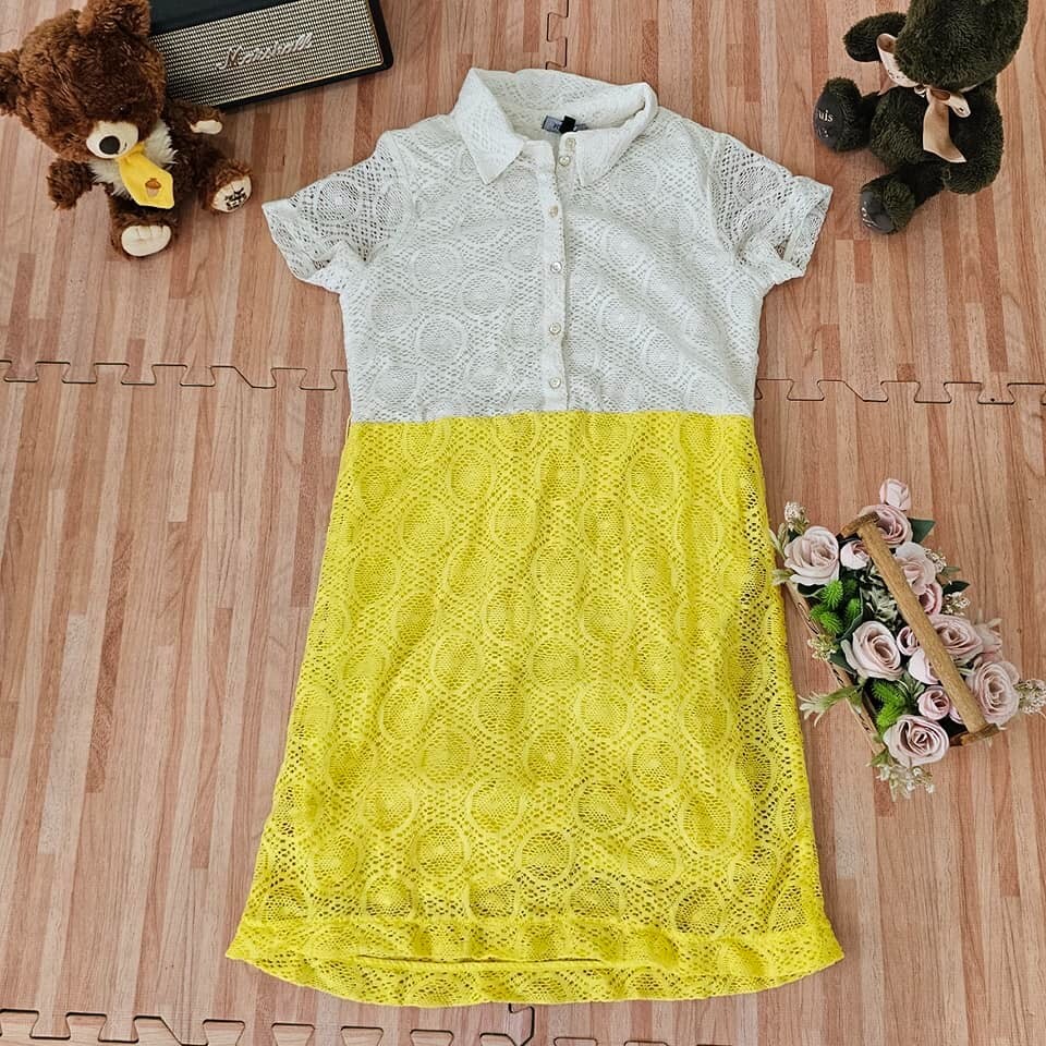 chinese dress ladies Amazon.com: Summer Runway Yellow Lace Dress Elegant Korean Women Short  Sleeve Hollow Out Female Hook Flower Long Party Yellow XS : Clothing, Shoes  & Jewelry main image 1